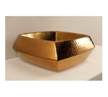 HASANA lavabo d'appoggio finitura luxury bronze