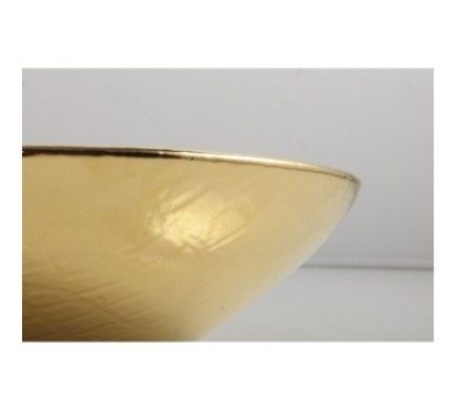 AFYA lavabo d'appoggio finitura luxury gold