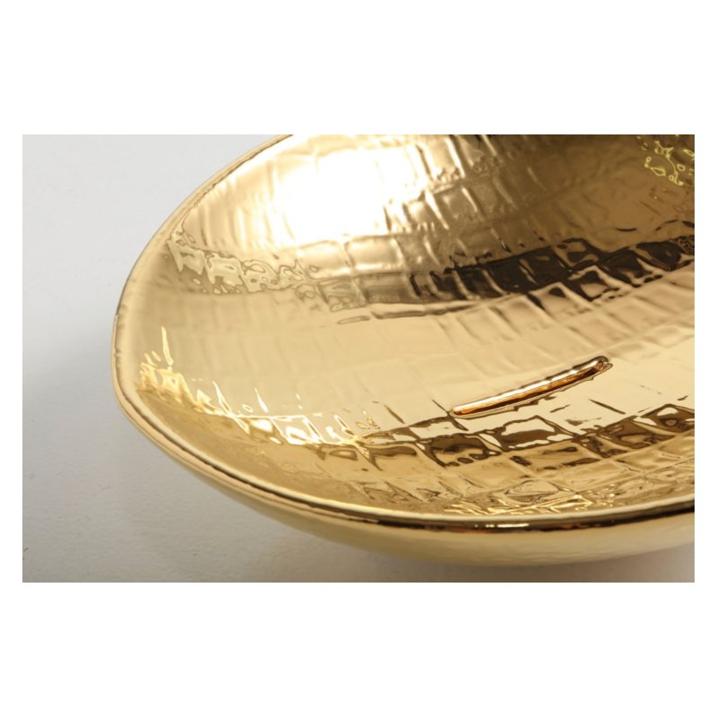 AFYA lavabo d'appoggio finitura luxury gold