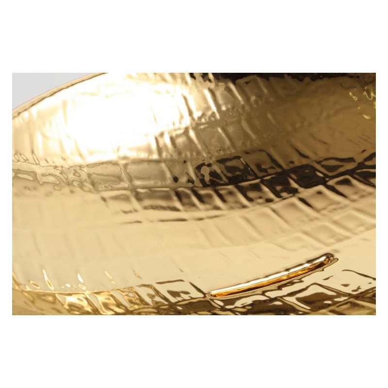 AFYA lavabo d'appoggio finitura luxury gold