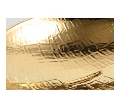 AFYA lavabo d'appoggio finitura luxury gold