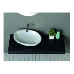 BIKO lavabo d'appoggio finitura luxury madreperla