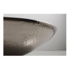 BIKO lavabo d'appoggio finitura luxury platinum