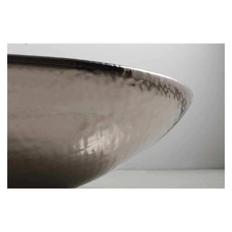 BIKO lavabo d'appoggio finitura luxury platinum