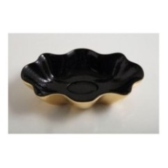 SEASTAR lavabo d'appoggio finitura extraluxury black&gold