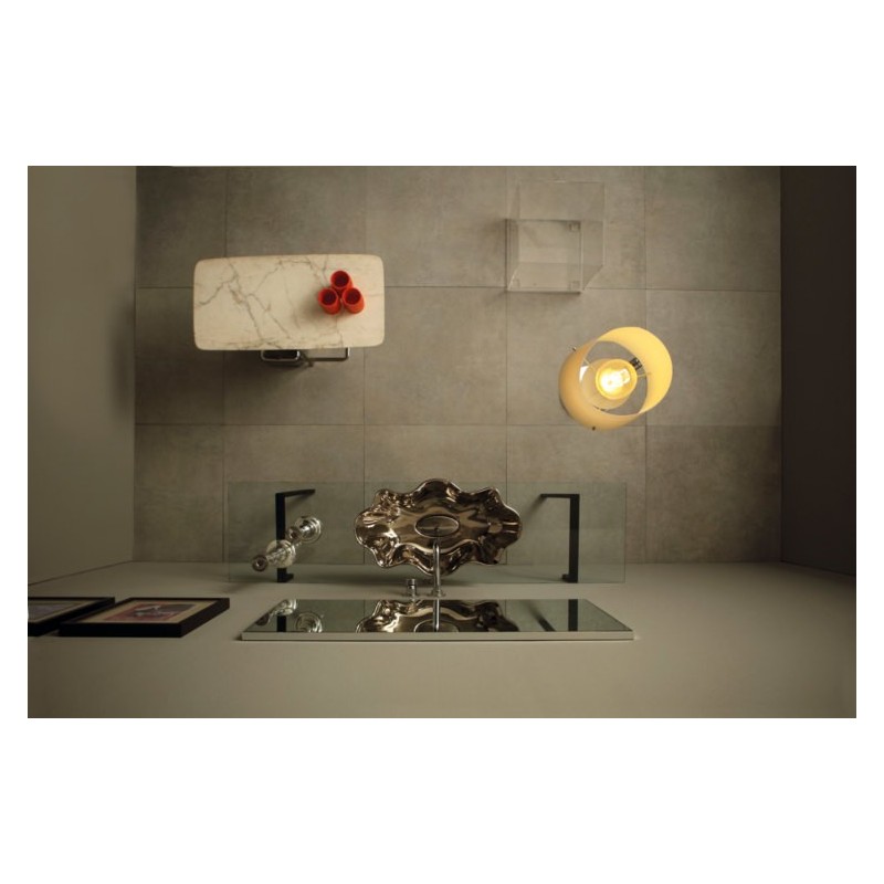SEASTAR lavabo d'appoggio finitura platinum