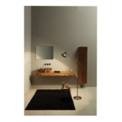 SEASTAR lavabo d'appoggio finitura platinum