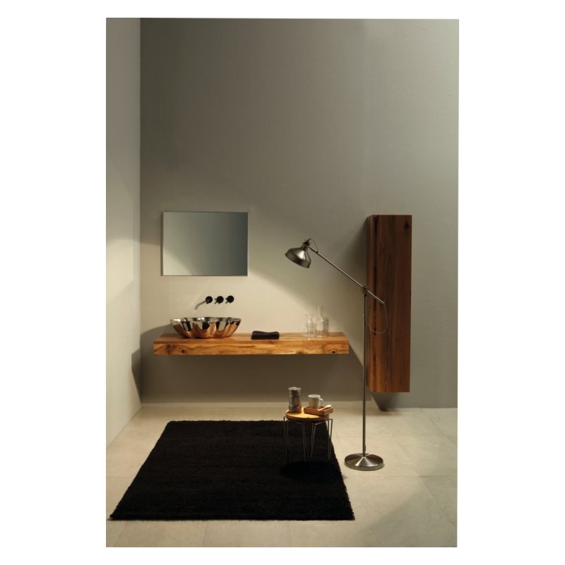 SEASTAR lavabo d'appoggio finitura platinum