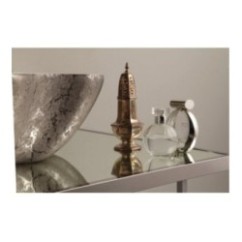 SEASTAR lavabo d'appoggio finitura unique white&platinum