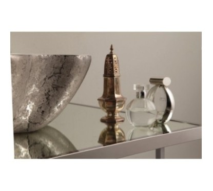 SEASTAR lavabo d'appoggio finitura unique white&platinum