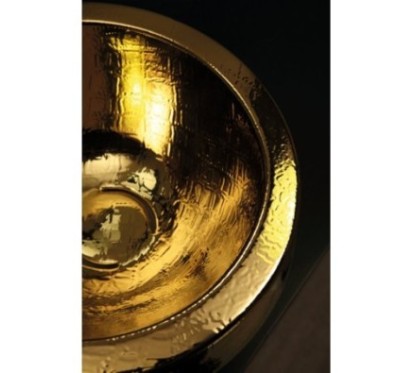 THABO lavabo d'appoggio finitura luxury gold