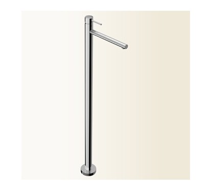 SIMPLY miscelatore monocomando per lavabo / vasca da terra finitura cromo