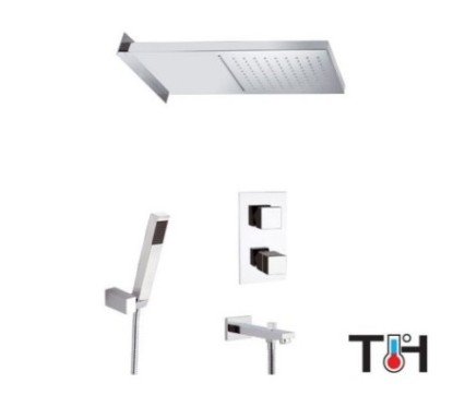 SKYLINE THERMO set doccia termostatico completo finitura cromo