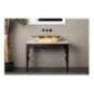 SHELL lavabo d'appoggio finitura black&gold