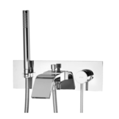 THOR Monocomando vasca/doccia ad incasso finitura cromo