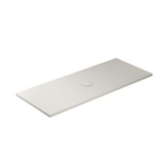 FOLIA Piatto doccia ceramica rettangolare cm. 170x70 finitura sabbia altezza 3cm