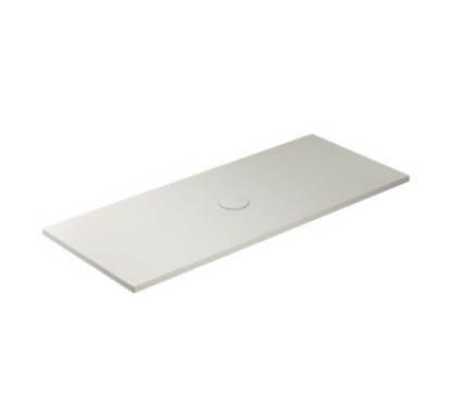 FOLIA Piatto doccia ceramica rettangolare cm. 170x70 finitura sabbia altezza 3cm