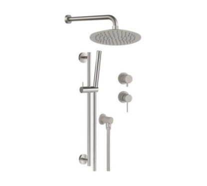 TOKYO STEEL SSTX614ZD2P7820 Set doccia completo in acciaio inox