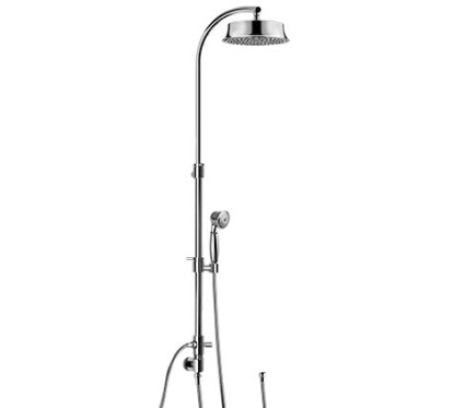 WELLNESS Colonna doccia in ottone retrò finitura oro