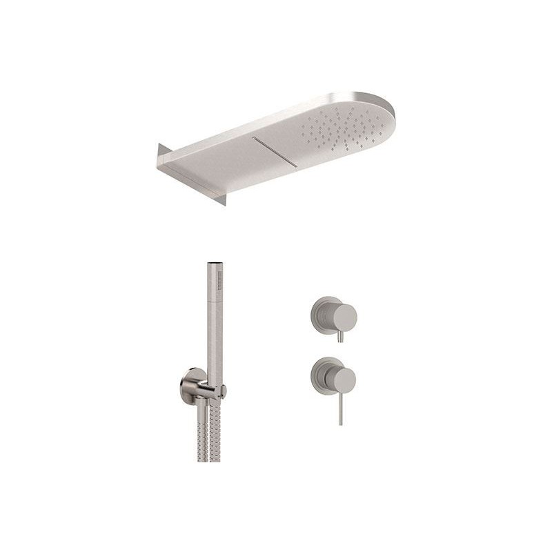 TOKYO STEEL SSTX615ZPSSCA Set doccia completo in acciaio inox