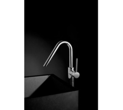 THOR Colonna lavabo a pavimento finitura cromo