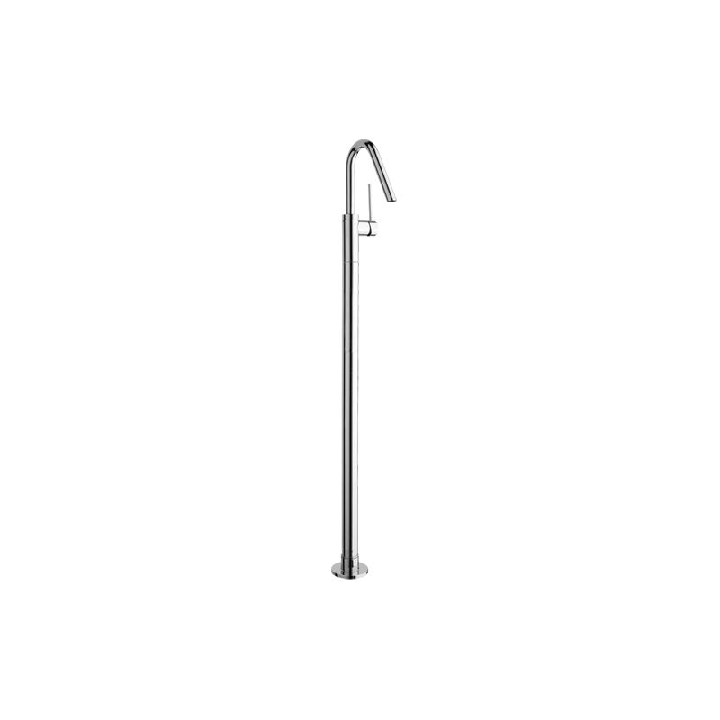 THOR Colonna lavabo a pavimento finitura cromo