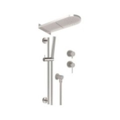 TOKYO STEEL SSTX614ZPSSCA Set doccia completo in acciaio inox