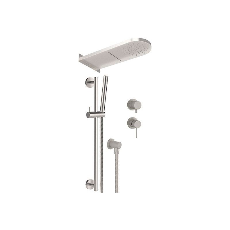 TOKYO STEEL SSTX614ZPSSCA Set doccia completo in acciaio inox