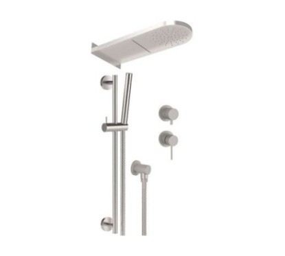 TOKYO STEEL SSTX614ZPSSCA Set doccia completo in acciaio inox