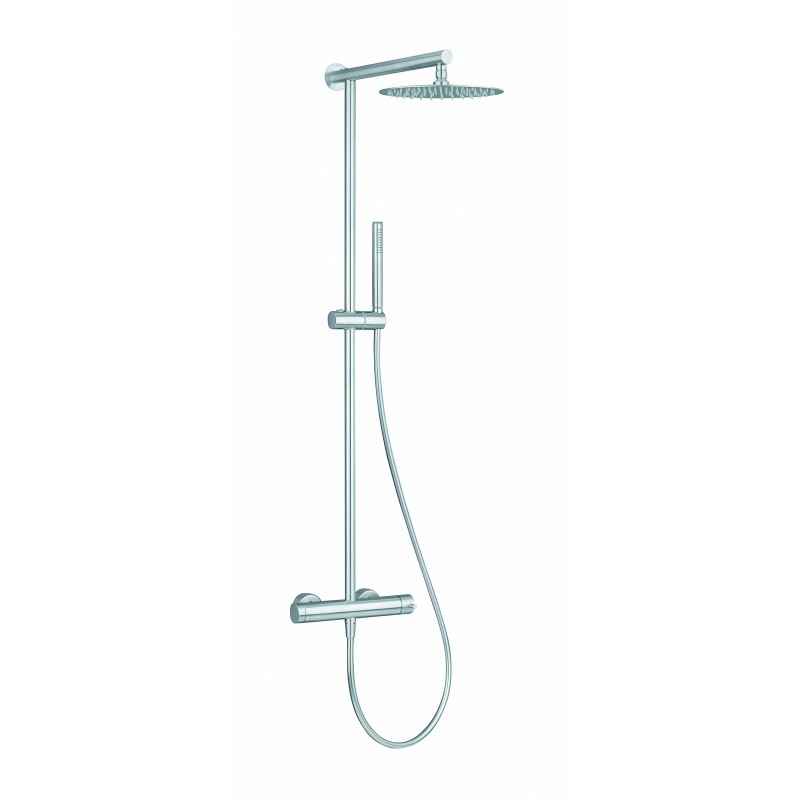 DMB Colonna doccia monocomando inox 316L finitura pvd oro