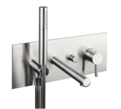 DMB Miscelatore monocomando vasca incasso inox 316L finitura pvd nero