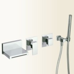 NEW SPACE Miscelatore per vasca ad incasso