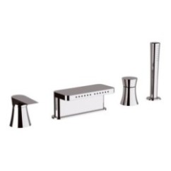 DIVA miscelatore monocomando bordo vasca finitura cromo