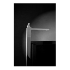 TOSCA Colonna lavabo a pavimento finitura cromo