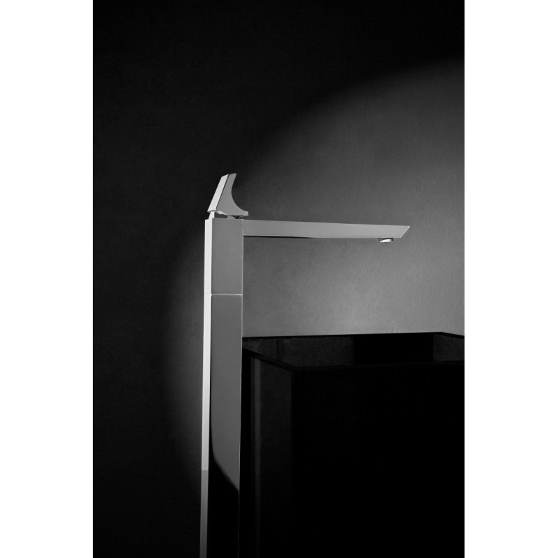 TOSCA Colonna lavabo a pavimento finitura cromo