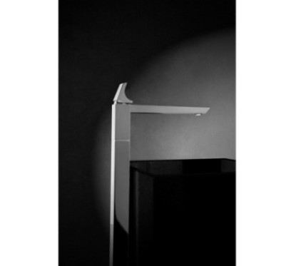 TOSCA Colonna lavabo a pavimento finitura cromo