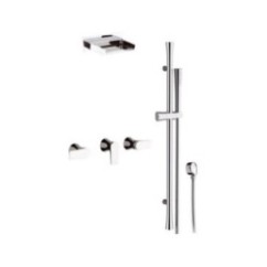 DIVA set doccia completo finitura cromo