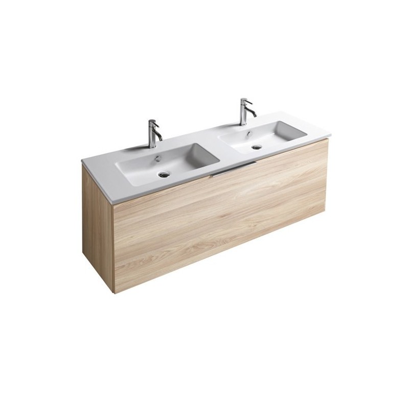 EDEN mobile bagno sospeso 7246 finitura rovere rustico