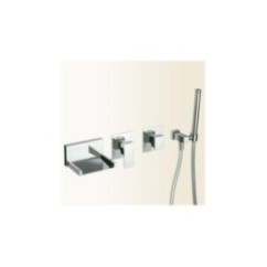 OPEN SPACE miscelatore monocomando vasca ad incasso bocca 120mm