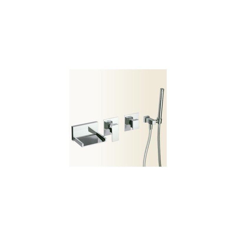 OPEN SPACE miscelatore monocomando vasca ad incasso bocca 120mm