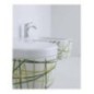 SHAPE vaso + bidet sospesi finitura nest verde
