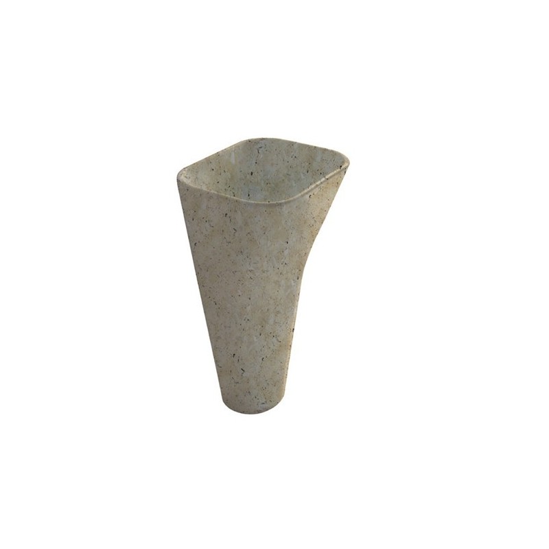 MEG11 lavabo monolite cm 50x40 travertino