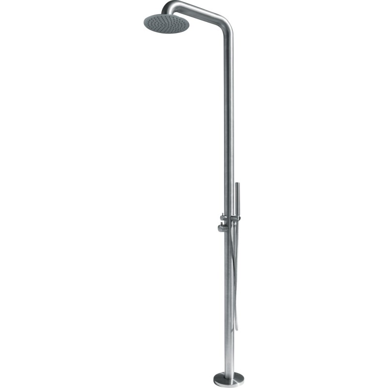 EVA Set colonna totem Ø 63x2273 mm in acciaio Aisi 316L