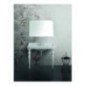 VENICE lavabo consolle 105 cm. + coppia gambe QUEEN finitura bianco lucido