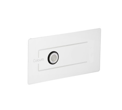 Soffione cromoterapia da incasso in acciaio inox 3 getti 4 led 550x400