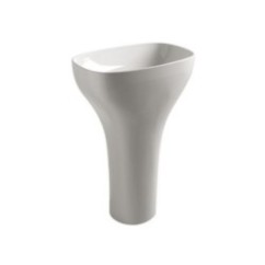 DREAM Lavabo monolite cm 60 finitura bianco mat