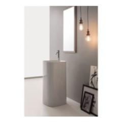 MOON lavabo a terra da appoggio