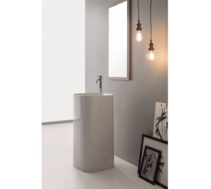 MOON lavabo a terra da appoggio