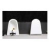 SHAPE vaso + bidet sospesi finitura luxury gold