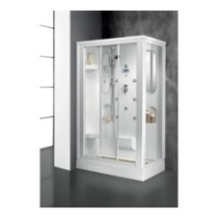 FANTASY Cabina doccia multifunzione 120x80xh.215 cm. con sauna